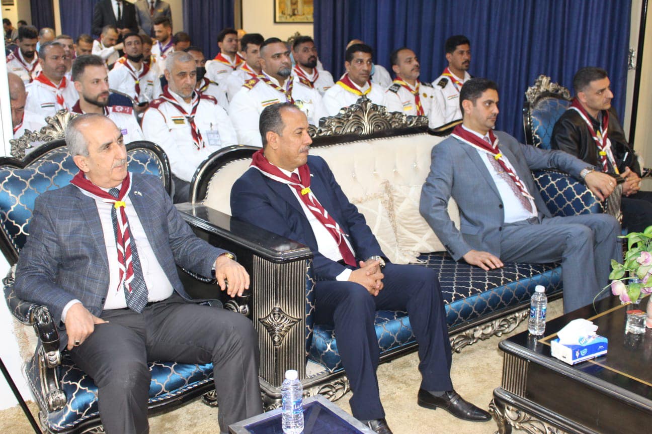 رئيس جامعة الانبار يفتتح الورشة الوطنية لمسؤولي النشاطات الكشفية في الجامعات الحكومية والكليات الأهلية