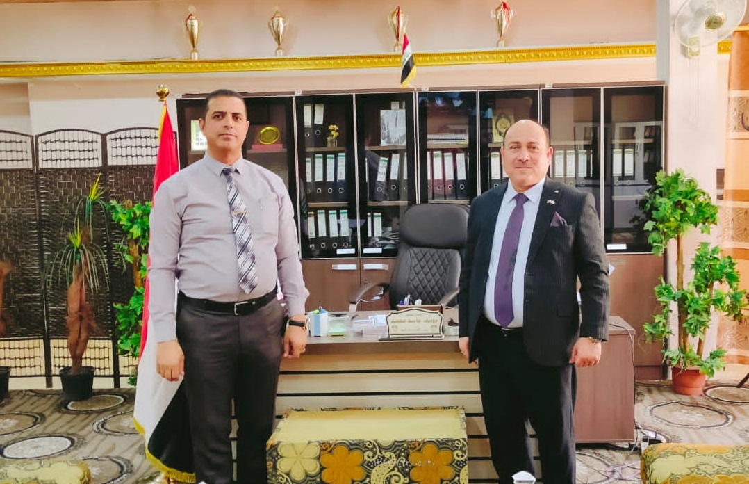 السيد مدير قسم شؤون الأقسام الداخلية يزور الأقسام الداخلية في جامعة الموصل