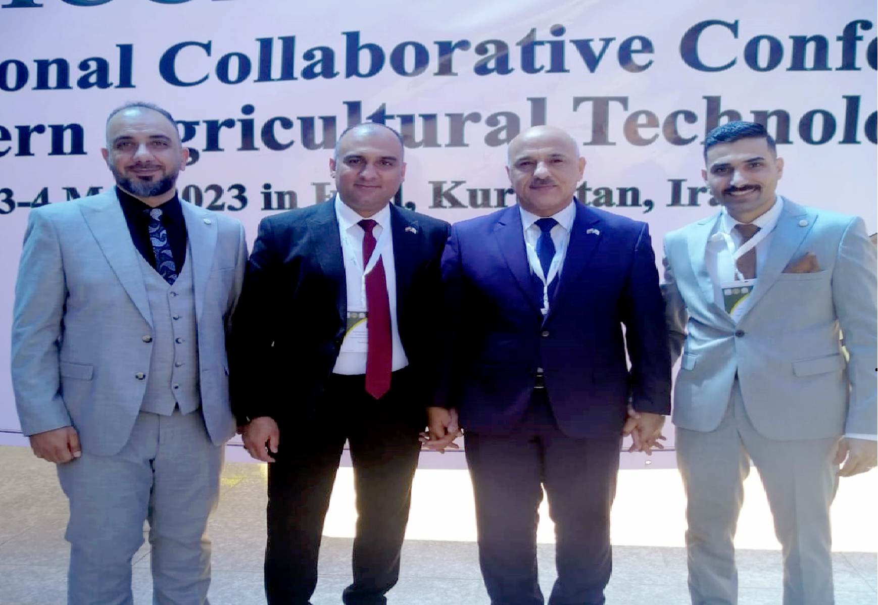قسم شؤون الاقسام الداخلية يشارك بثلاث بحوث في المؤتمر العلمي الدولي المنعقد في صلاح الدين