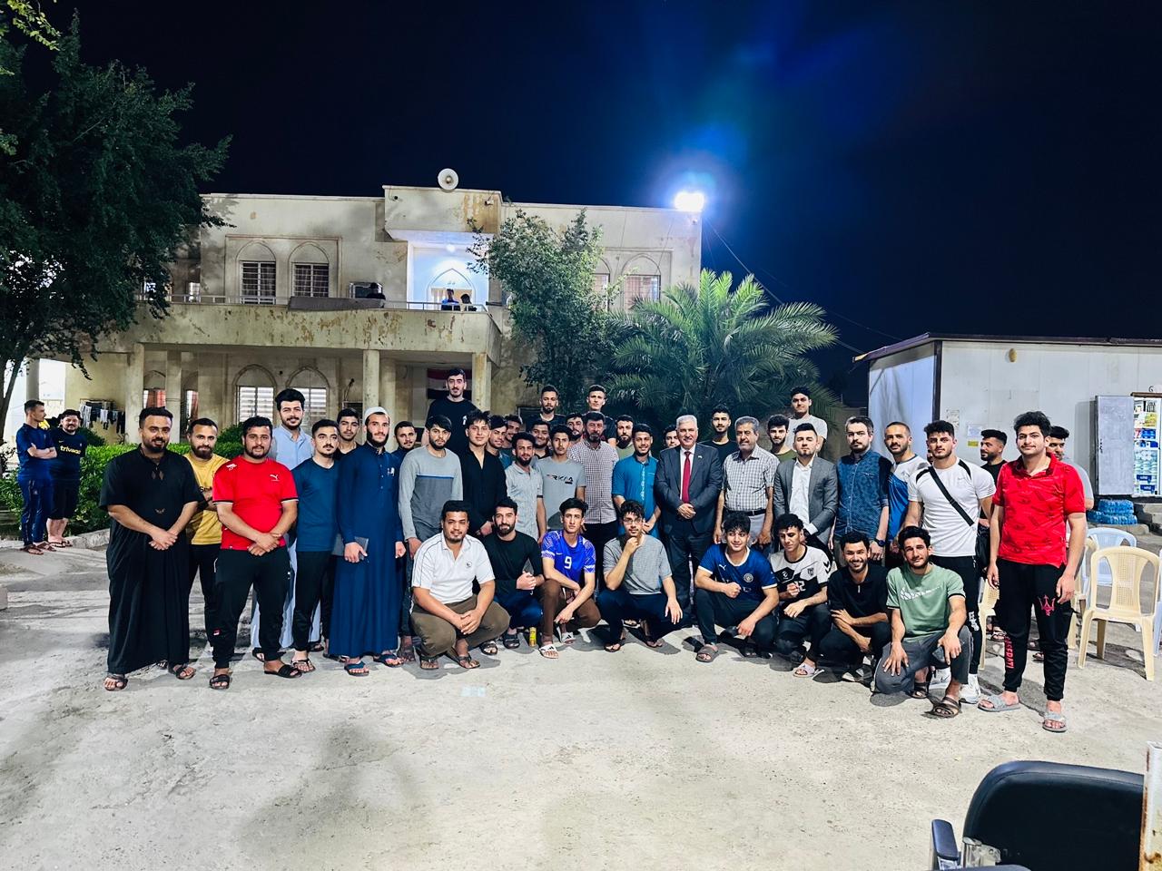 قسم شؤون الاقسام الداخلية في جامعة الانبار يقيم ندوة تثقيفية حول( مفهوم المواطنة وتحقيق التعايش السلمي ومهارات التواصل مع الآخرين) في قسم رقم(1)